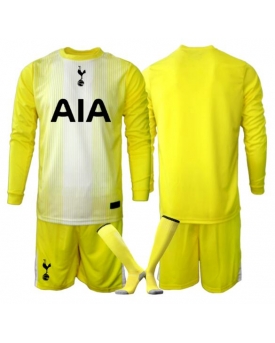 Billige Fotballdrakt Tottenham Hotspur Keeper Replika Tredjedraktsett Barn 2025-26 Langermet (med bukser)